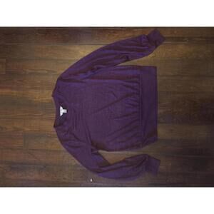 Banana Republic Luxespun Men's Deep Purple Sweater - Size S